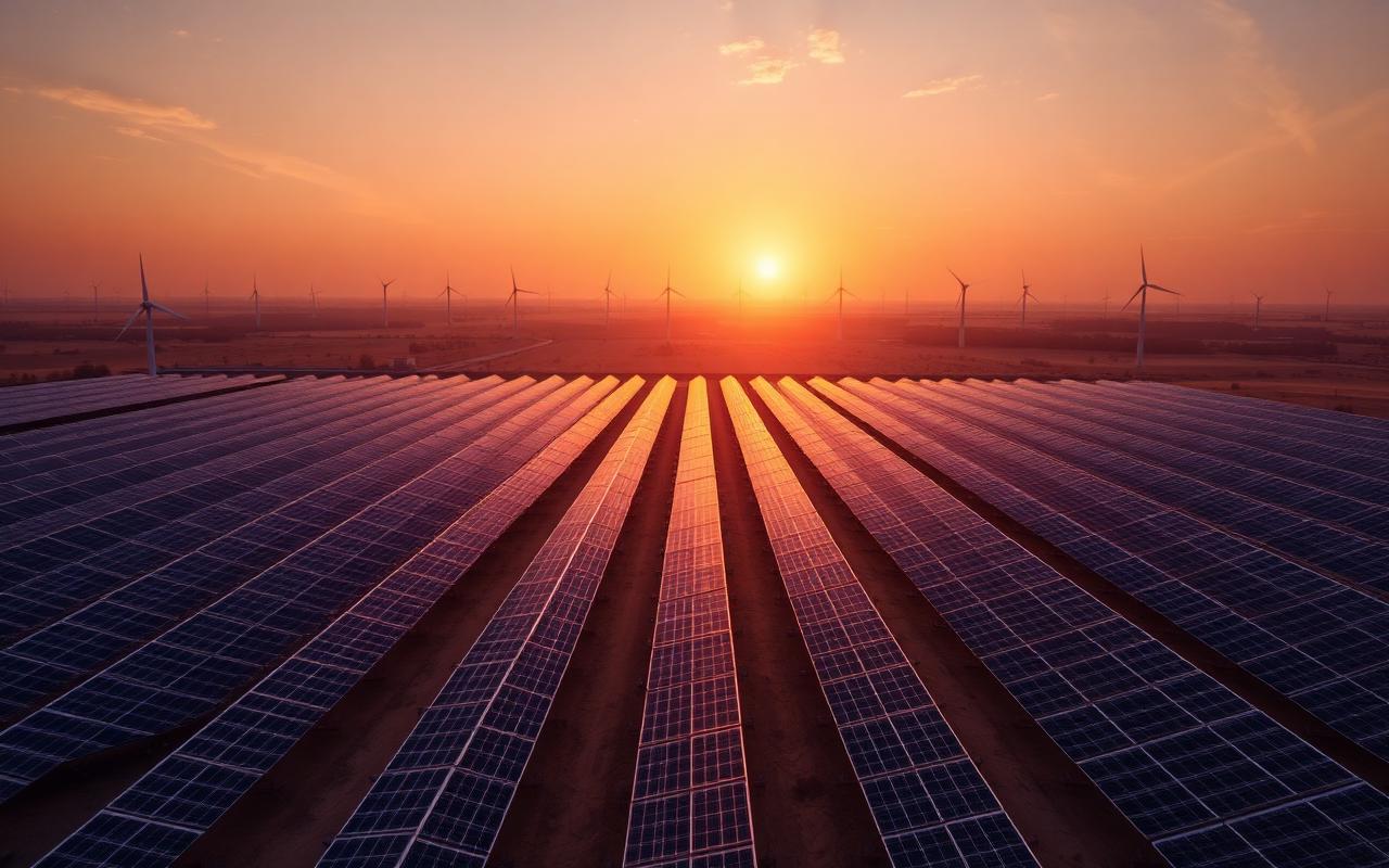 Planta fotovoltaica con previsión inteligente de generación